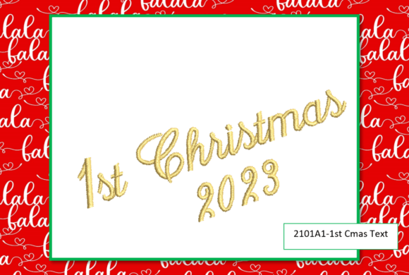 1st Christmas Text