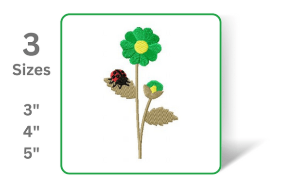 Adorable Flower: A Seasonal Embroidery Staple