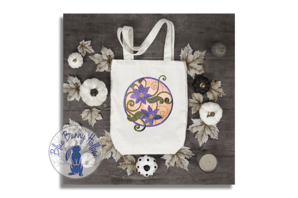 Floral Ring 5: A Thoughtful Appliqué Circle for Real Projects