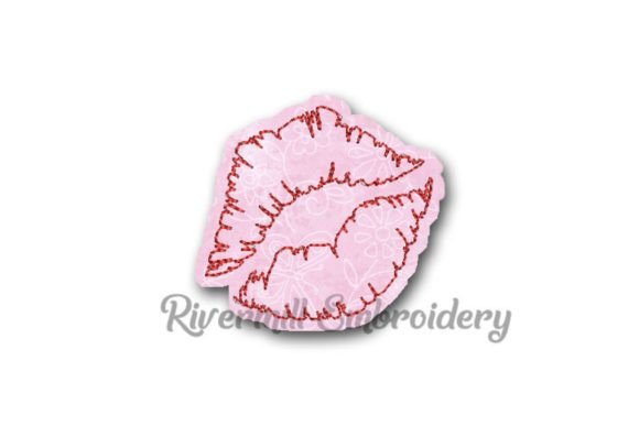 Raggy Applique Lipstick